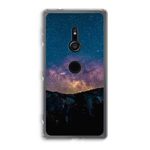 CaseCompany Travel to space: Sony Xperia XZ2 Transparant Hoesje