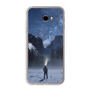 CaseCompany Wanderlust: Samsung Galaxy J4 Plus Transparant Hoesje
