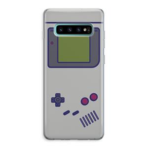 CaseCompany Game On: Samsung Galaxy S10 Plus Transparant Hoesje