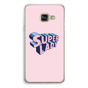 CaseCompany Superlady: Samsung A3 (2017) Transparant Hoesje