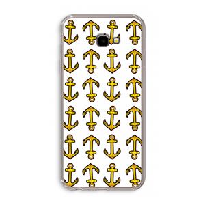 CaseCompany Musketon Anchor: Samsung Galaxy J4 Plus Transparant Hoesje