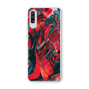 CaseCompany Endless Descent: Samsung Galaxy A70 Transparant Hoesje