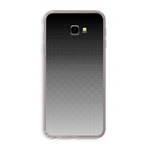 CaseCompany Musketon Halftone: Samsung Galaxy J4 Plus Transparant Hoesje