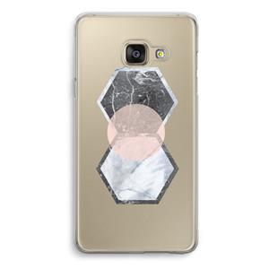 CaseCompany Creatieve toets: Samsung A3 (2017) Transparant Hoesje