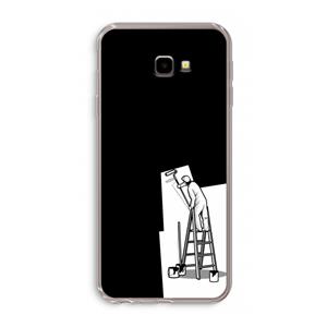CaseCompany Musketon Painter: Samsung Galaxy J4 Plus Transparant Hoesje