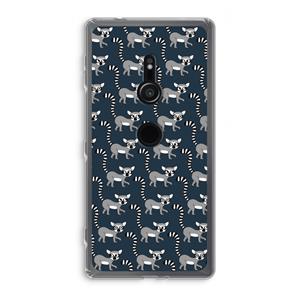CaseCompany Makis: Sony Xperia XZ2 Transparant Hoesje