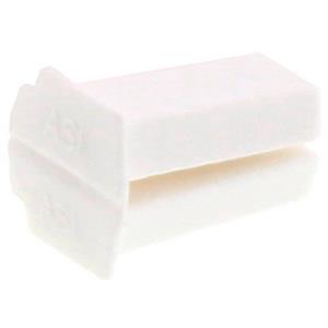 CONTA-CLIP KDS/KES-VS ASI/2 WH Verschlussstopfen Polyamid 6.6 Weiß 25St.