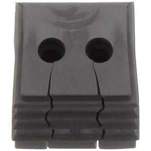 CONTA-CLIP KDS-DE 2X4-5 BK Dichtelement Thermoplastisches Elastomer Schwarz 10St.
