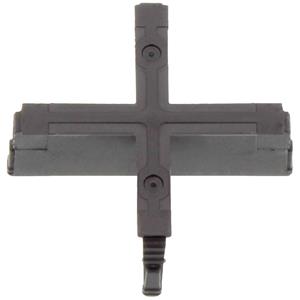 CONTA-CLIP KDS-Inlay 4 BK Kabeldurchführung Polyamid 6.6 Schwarz 5St.