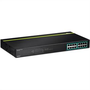 Trendnet 16-Port GREENnet Gigabit PoE+ Switch PC