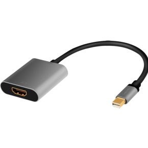 LogiLink Mini DisplayPort - HDMI Adapterkabel, 0,15 m