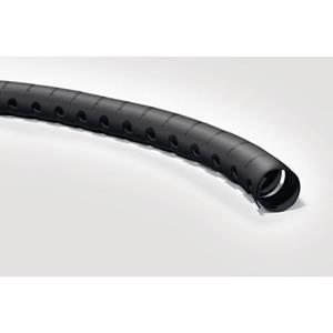 HellermannTyton HWPAV025-PA6V0-BK (25) Kabelschlauch Schwarz 25m