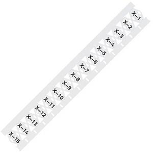 WAGO 211-835 Kabelmarkierungssystem Beschriftungsfläche: 25 x 10mm Weiß Anzahl Markierer: 500 500St.