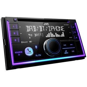 JVC »KW-DB95BT 2DIN CD-Receiver DAB+ Bluetooth USB Amazon Alexa« Autoradio