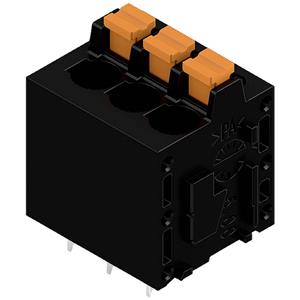 Weidmüller 1425040000 Schraubklemmblock 2.5mm² Polzahl (num) 3 Schwarz 90St.