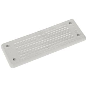 Trelleborg MH-24 F 125-1 LIGHT GREY UL94 V-0 IP65 | TPE | Screw Durchführungsplatte TPE Grau 1St.