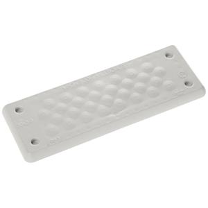 Trelleborg MH-24 F 30-1 LIGHT GREY UL94 V-0 IP65 | TPE | Screw Durchführungsplatte TPE Grau 1St.