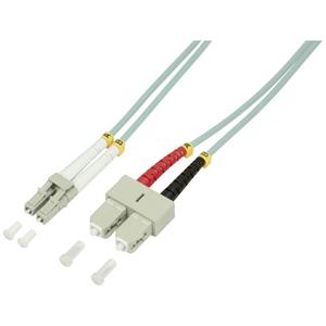 logilinkprofessional LogiLink LWL Patchkabel, LC-Duplex - SC-Duplex, OM3, 0,5 m