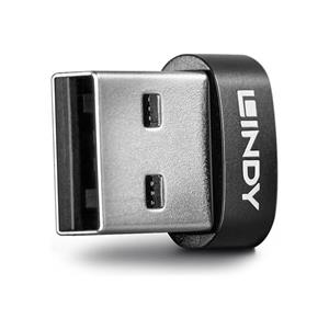 LINDY USB 2.0 Adapter [1x USB-A 2.0 stekker - 1x USB-C bus] 41884