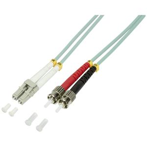 logilinkprofessional LogiLink LWL Patchkabel, LC-Duplex - 2 x ST, OM3, 3,0 m