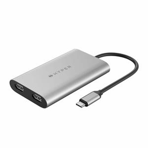HYPER USB-C Adapter [1x USB-C - 2x HDMI] HDM1-GL