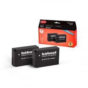 Hähnel Fototechnik HL-E12, 2er Camera-accu Vervangt originele accu LP-E12 7.2 V 850 mAh