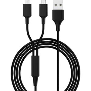 Smrter USB-Ladekabel USB 2.0 USB-A Stecker, USB-Micro-B Stecker 1.20m Schwarz SMRTER_HYDRA_DUO_M_BK