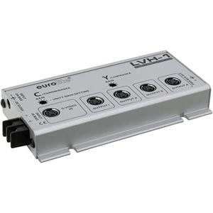 Eurolite LVH-1 S-Video-switch Met metalen behuizing