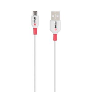 Skross USB-kabel USB 2.0 USB-A stekker 1.20 m Wit Rond SKCA0001A-M120CN