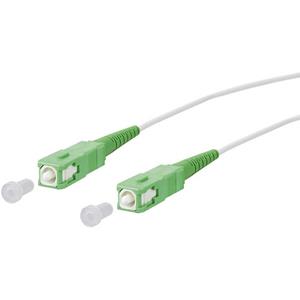 metzconnect Metz Connect 151P7EAEA30E Glasfaser LWL Anschlusskabel [1x SC APC-Stecker - 1x SC APC-Stecker] 9/125