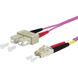 metzconnect Metz Connect 151S1EOJO20E Glasfaser LWL Anschlusskabel [2x SC-Stecker - 2x LC-Stecker] 50/125 µ Mul