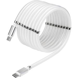 Renkforce USB-kabel USB 2.0 USB-C stekker, USB-C stekker 1.00 m Wit Vergulde steekcontacten TO-6899481