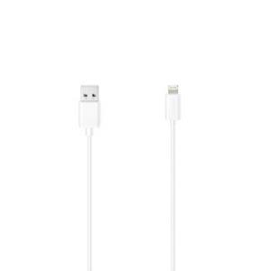 Hama USB-laadkabel USB 2.0 USB-A stekker, Apple Lightning stekker 1.50 m Wit 00200623