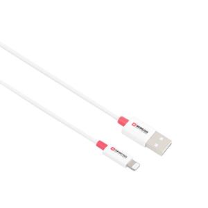 Skross USB-Kabel USB 2.0 USB-C™ Stecker 2.00m Weiß Rund SKCA0005A-MFI200CN