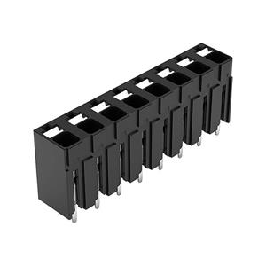 Wago 2086-3108 Printklem 1.50 mm² Aantal polen 8 Zwart 1 stuk(s)