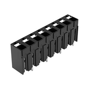 Wago 2086-3128/300-000 Printklem 1.50 mm² Aantal polen 8 Zwart 1 stuk(s)