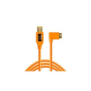 Tether Tools USB-kabel USB-micro-B 3.0 stekker, USB-B bus 4.60 m Oranje CU61RT15-ORG