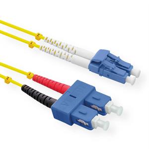 Roline 21.15.8794 Glasfaser LWL Anschlusskabel [1x LC-Stecker - 1x SC-Stecker] 9/125 µ Singlemode 5
