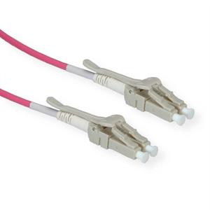 Roline 21.15.8880 Glasfaser LWL Anschlusskabel [1x LC-Stecker - 1x LC-Stecker] 50/125 µ Multimode O