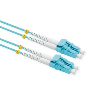Value 21.99.8824 Glasfaser LWL Anschlusskabel [1x LC-Stecker - 1x LC-Stecker] 50/125 µ Multimode OM