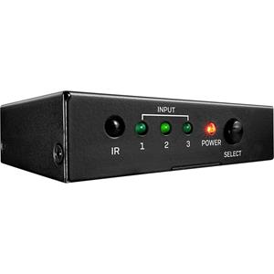 LINDY 3 Port HDMI 18G 3 poorten HDMI-switch 3840 x 2160 Pixel