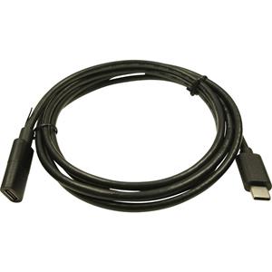 Cliff USB-Kabel USB-C™ Buchse, USB-C™ Stecker 1.5m Schwarz FCR72004