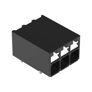 Wago 2086-1203/300-000 Printklem 1.50 mm² Aantal polen 3 Zwart 1 stuk(s)