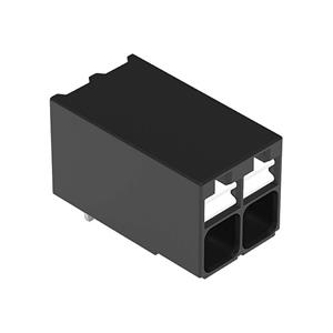 Wago 2086-1222/300-000 Printklem 1.50 mm² Aantal polen 2 Zwart 1 stuk(s)