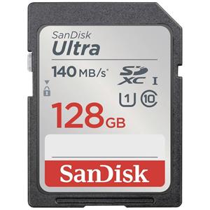SanDisk Ultra SDXC UHS-I 128GB 140MB/s SDSDUNB-128G-GN6IN