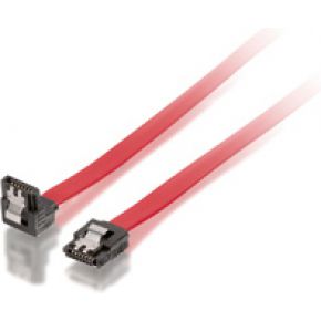 Equip Harde schijf Aansluitkabel [1x - 1x SATA] 0.3 m Rood