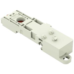 WAGO Montageadapter  für TS 35/Oberflächenmontage  Rastermaß 10,16 mm  lichtgrau 832-1038 Inhalt