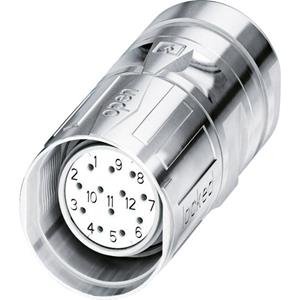 phoenixcontact Phoenix Contact M23 Kabelsteckverbinder CA-17S1N8A8008S Silber Inhalt: 1St.