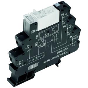 Weidmüller TRS 24-230VUC 1CO 16A ED2 Koppelrelais 16A 1 Wechsler 10St.