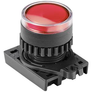 trucomponents TRU COMPONENTS S2PRU-P3R Drucktaster Rot (transparent)